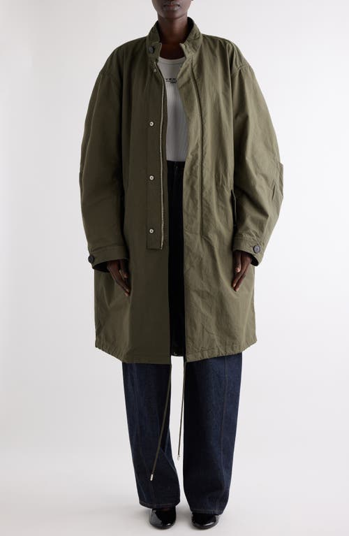 Givenchy Cocoon Parka in Khaki at Nordstrom, Size 38