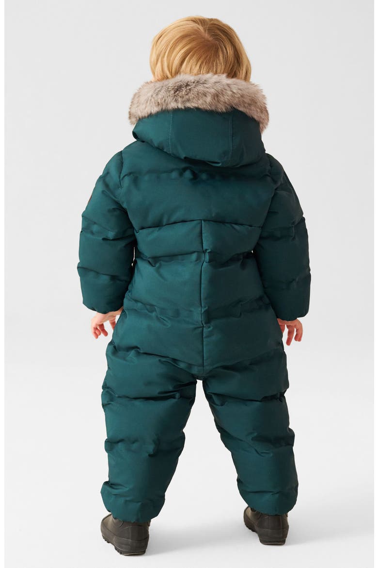 Kids' Padded Hooded Pram, Alternate, color, GREEN