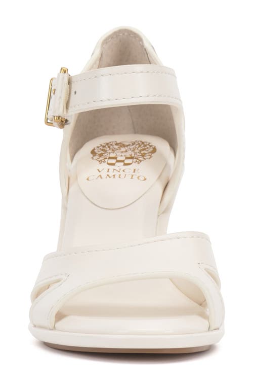 Vince Camuto Faraz Ankle Strap Sandal In White