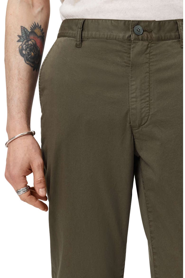 Lenny Slim Fit Chino Pants, Alternate, color, DARK OLIVE