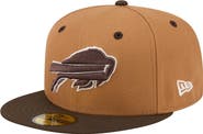 New Era Men's New Era Light Brown/Dark Brown Buffalo Bills Two-Tone Walnut 59FIFTY Fitted Hat