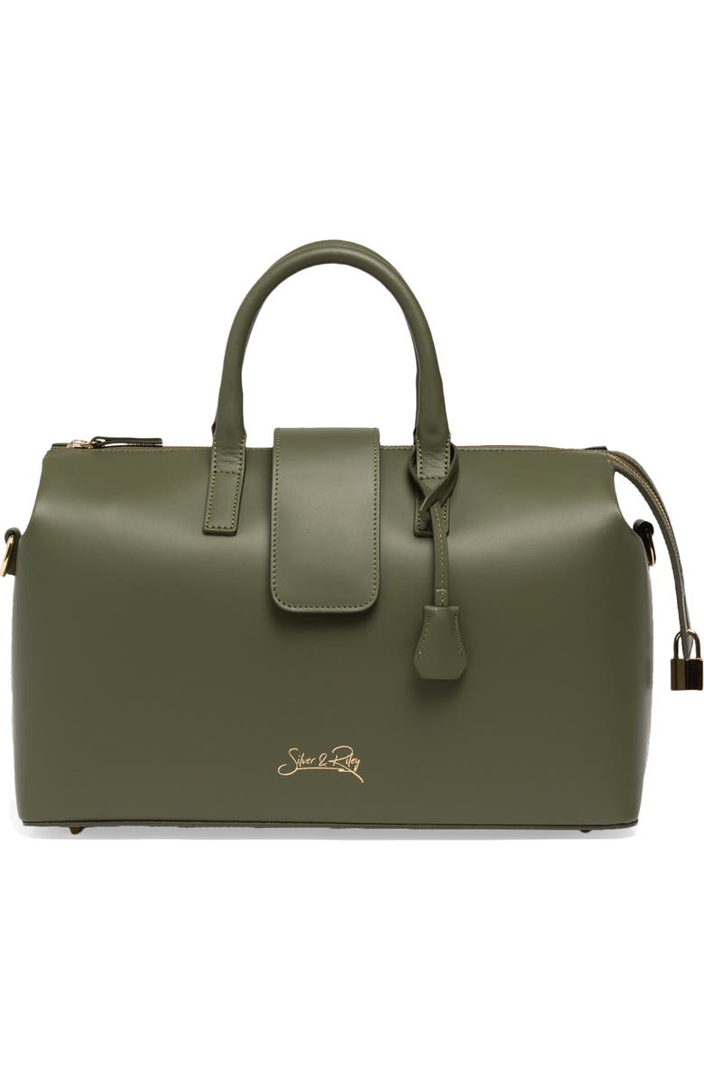 Silver & Riley Convertible Executive Bag, Main, color, Olive Green