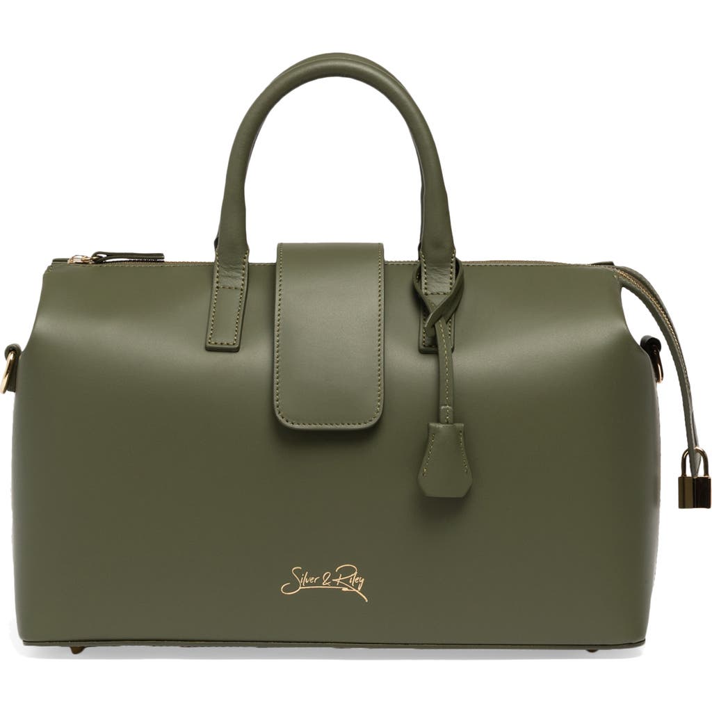 Silver & Riley Convertible Executive Bag in Olive Green  product