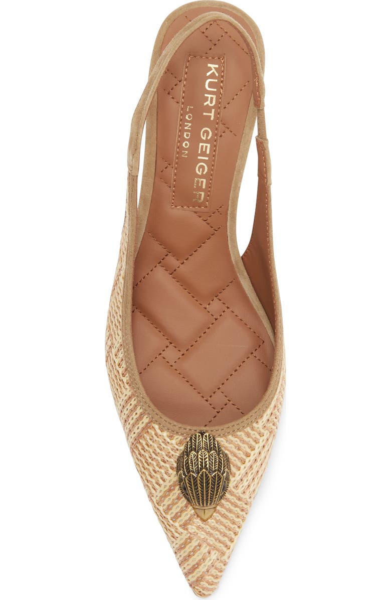 Kurt Geiger London Belgravia Slingback Pump, Alternate, color, Beige Comb