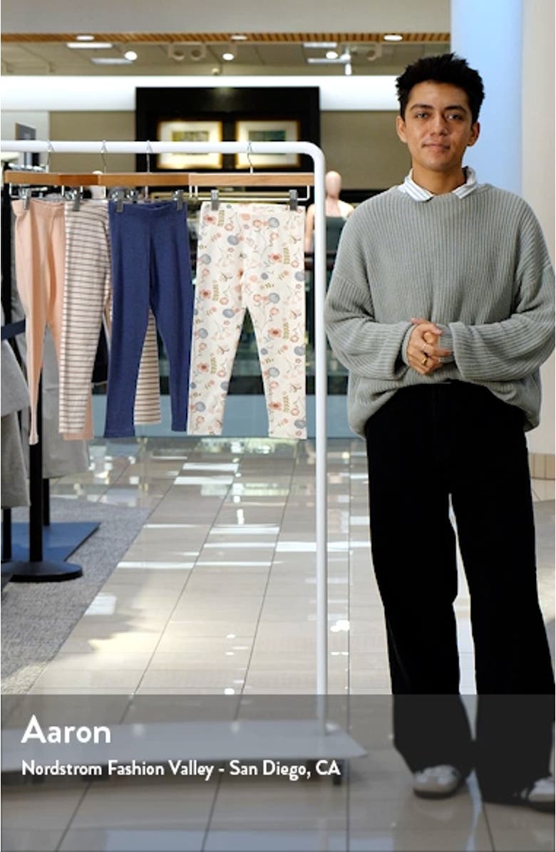 Kids' Assorted 4-Pack Stretch Cotton Leggings, sales video thumbnail