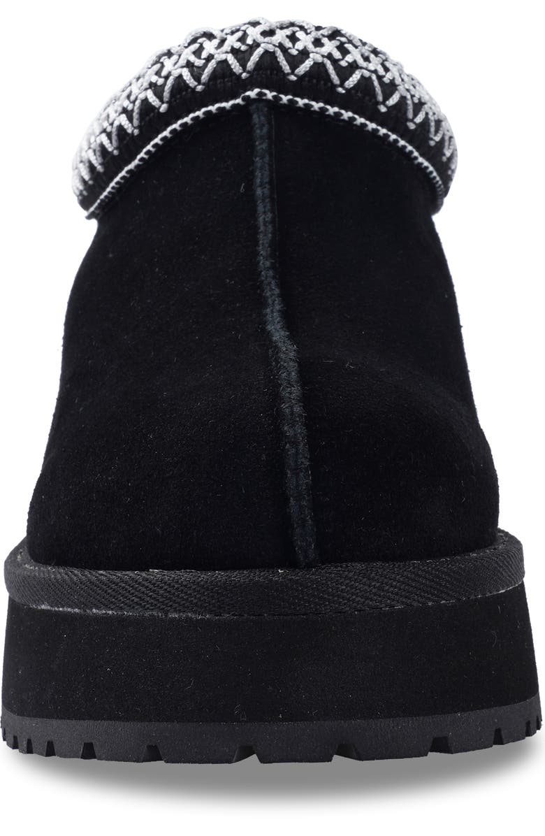 Candie's Leora Platform Clog, Alternate, color, Black Suede