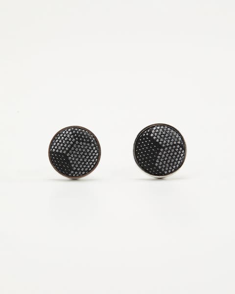 Hexloop Silk Cufflinks
