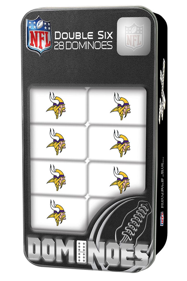 Minnesota Vikings Dominoes, Main, color, Multicolor