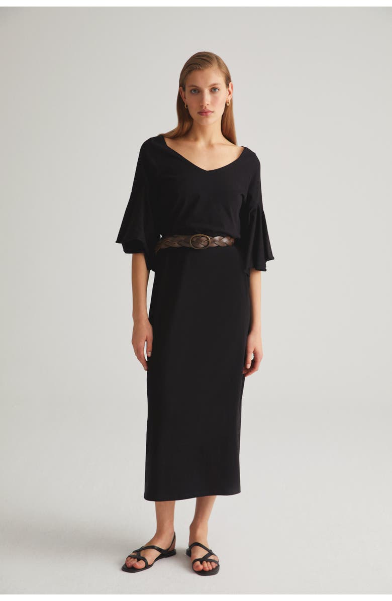 Labeca London Storm Linen-Blend Striped Shorts, Alternate, color, 