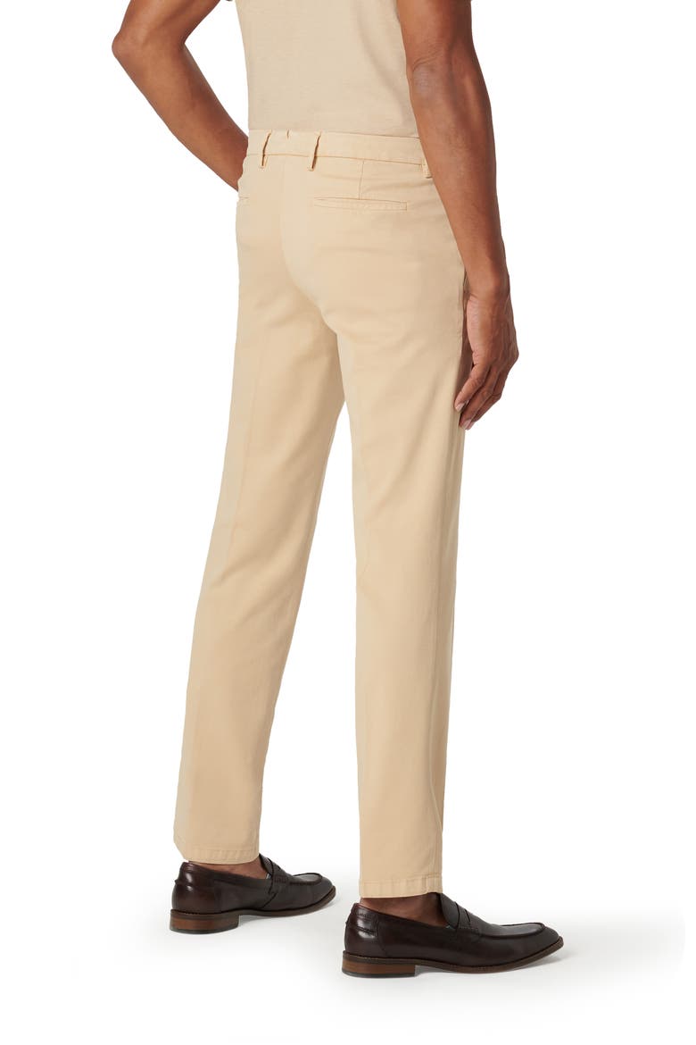 Flat Front Stretch Chinos, Alternate, color, SAND