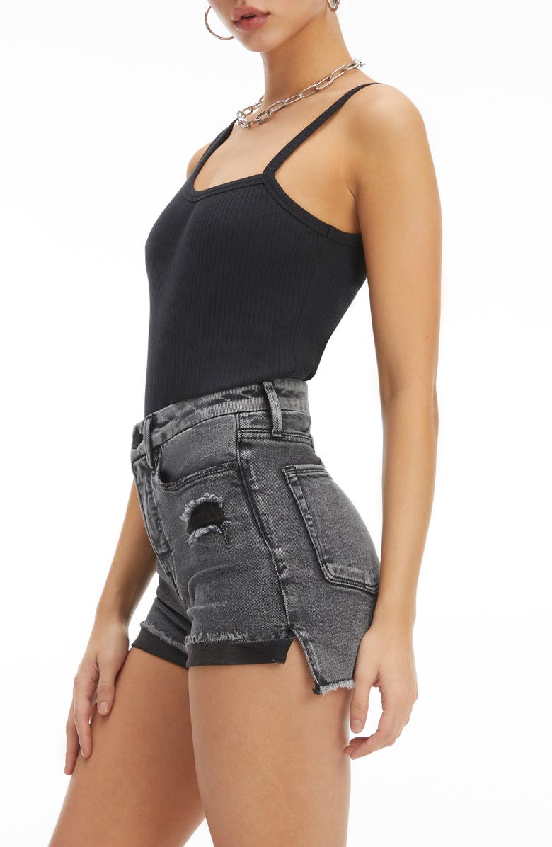 Good American Asymmetric Rib Tank | Nordstromrack