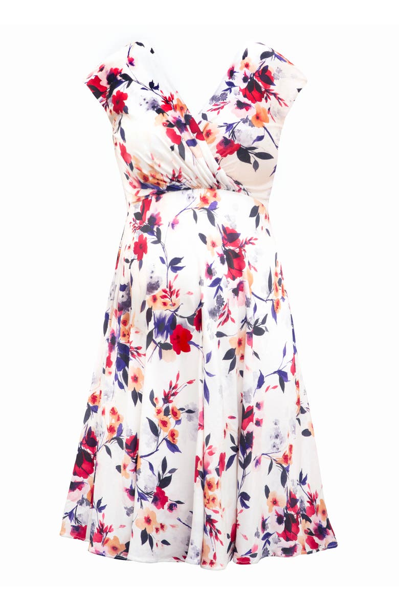 Tiffany Rose Maternity Alessandra Maternity Dress, Alternate, color, Mystic Bloom