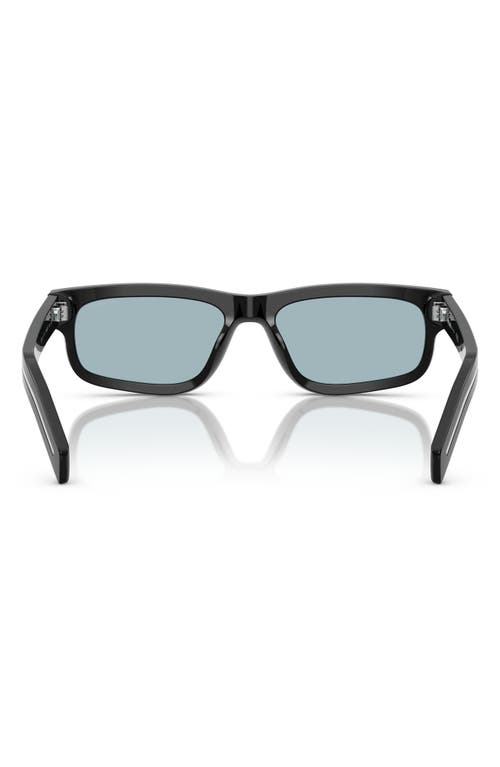 Prada 57mm Rectangular Sunglasses In Multi