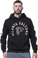 STARTER Men's Starter Black Atlanta Falcons Handoff Fleece Hoodie Sweatshirt
