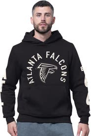 STARTER Men's Starter Black Atlanta Falcons Handoff Fleece Hoodie Sweatshirt