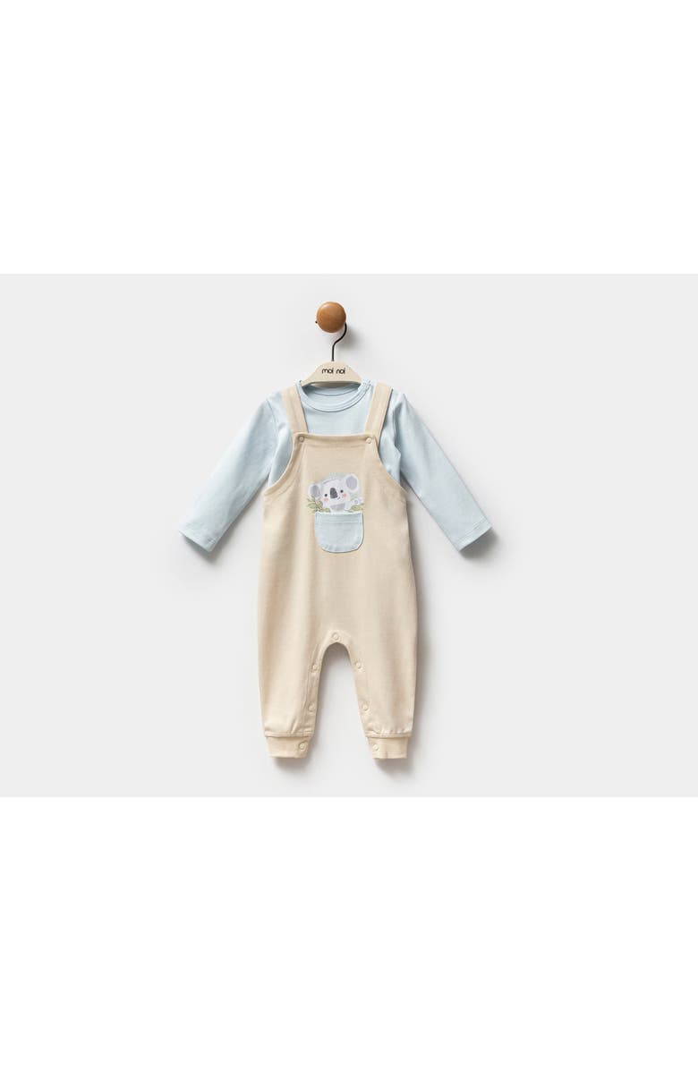 moi noi Koala One-Piece Set, Alternate, color, Beige