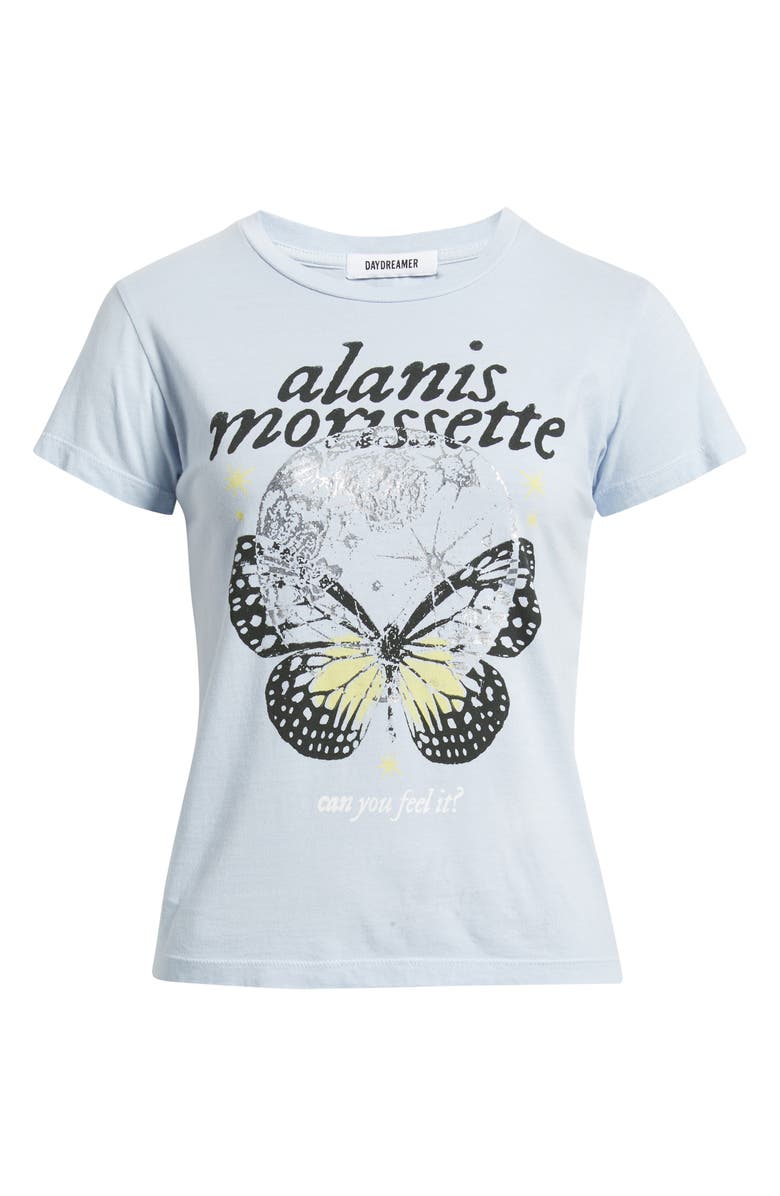 Daydreamer Alanis Morissette Can You Feel Cotton Graphic T-Shirt, Main, color, Light Dusk