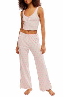 Free People Fresh in Love Pointelle Pajamas