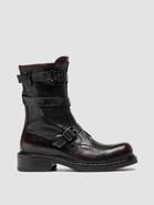 Officine Creative Dakota 004 Leather Buckle Boots
