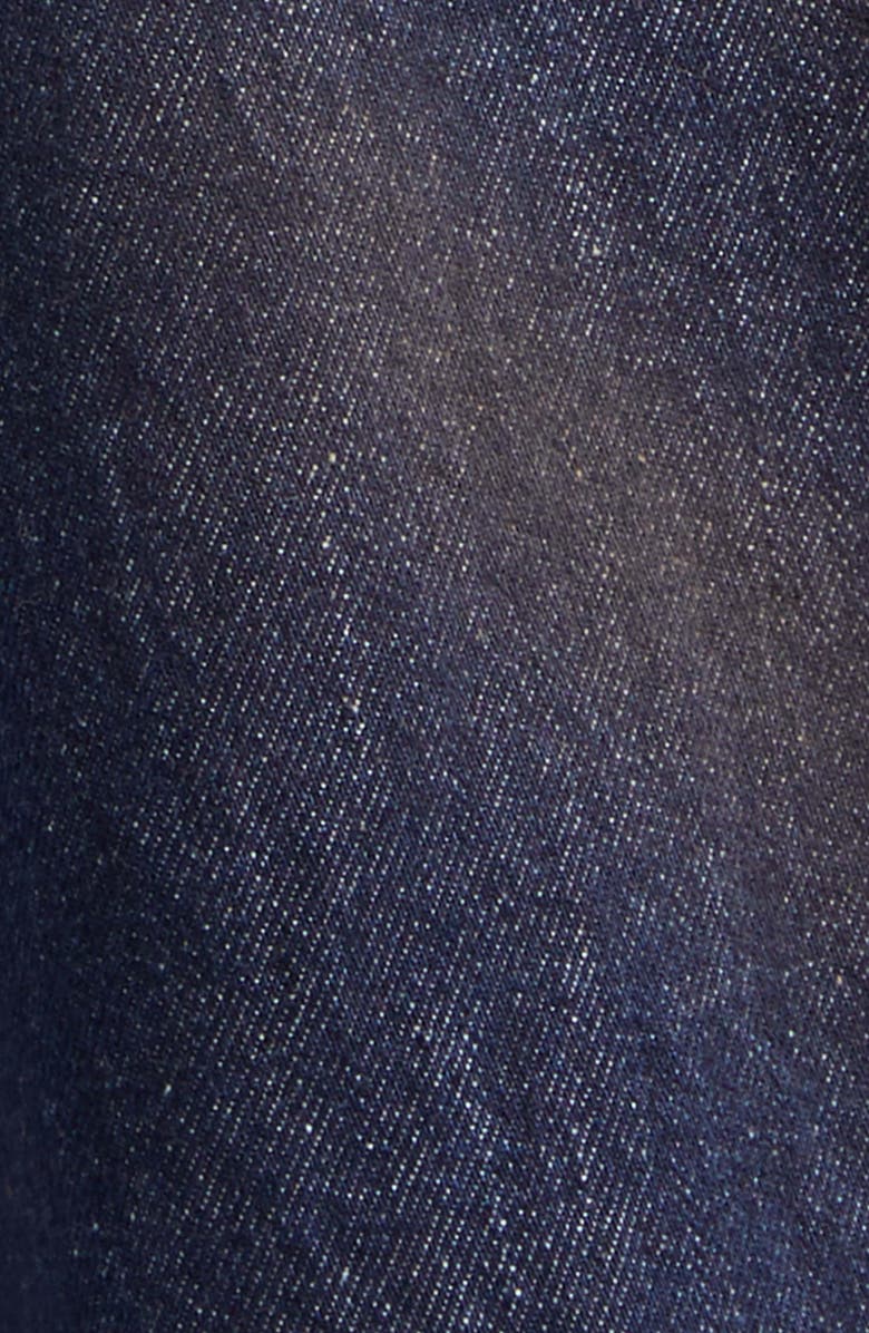 MM6 Maison Margiela Relaxed Fit Five-Pocket Straight Leg Jeans, Alternate, color, Blue