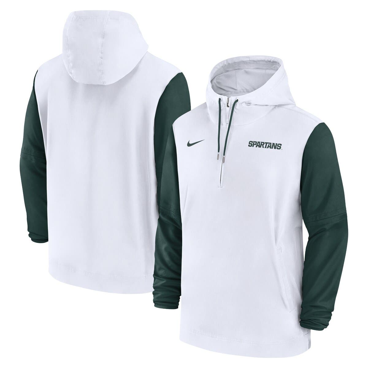 nike michigan state zip up