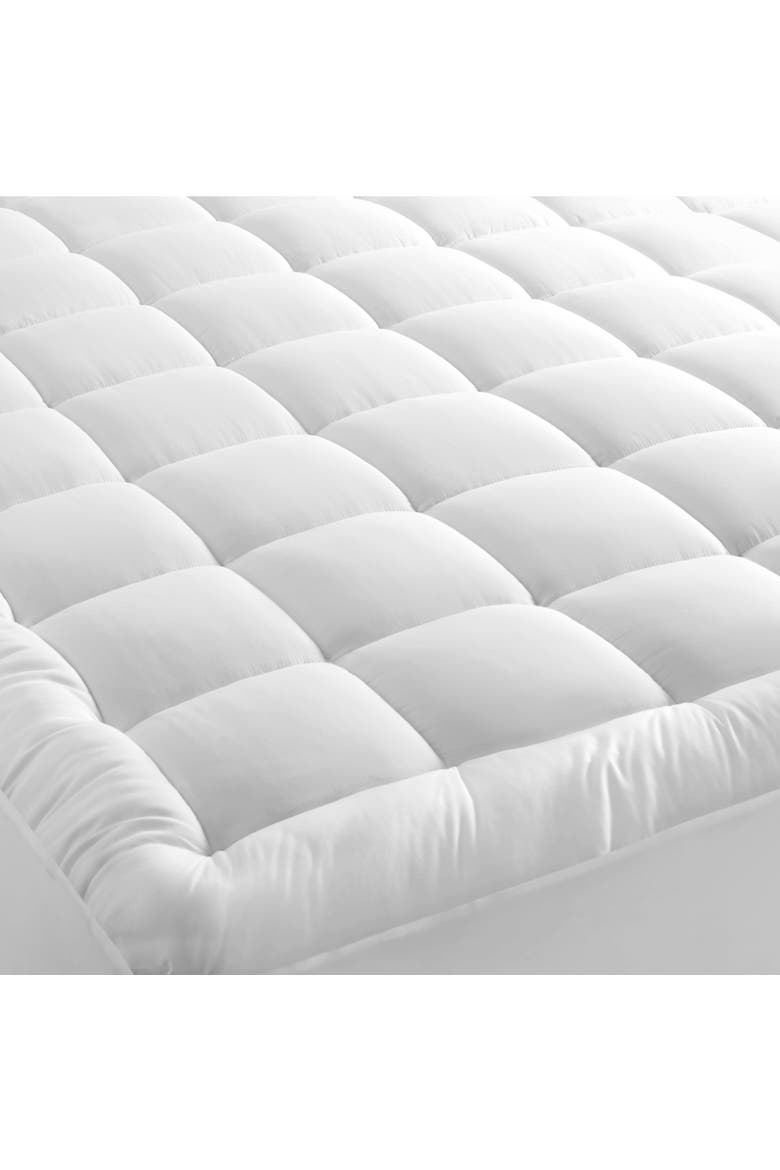 Cotton Top Mattress Pad - Full XL, Alternate, color, White