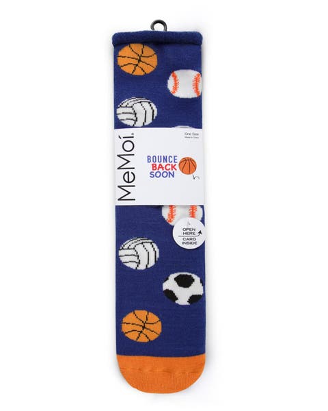 Big Kid's Bounce Back Greeting Card Crew Socks