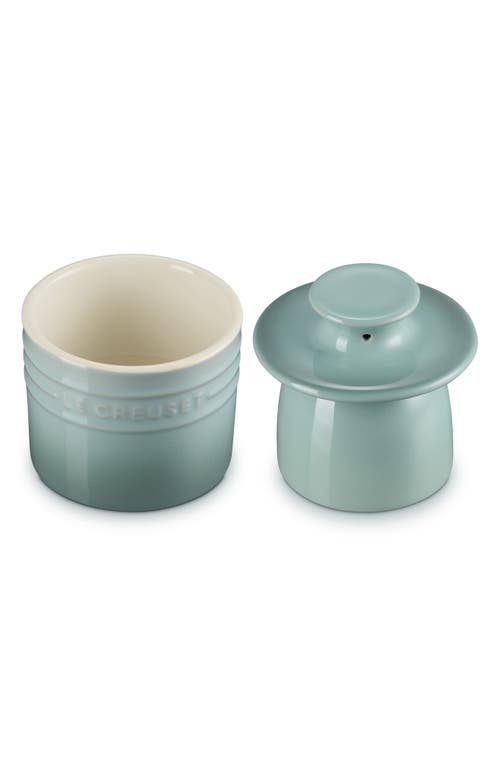 Le Creuset Stoneware Butter Crock In Blue