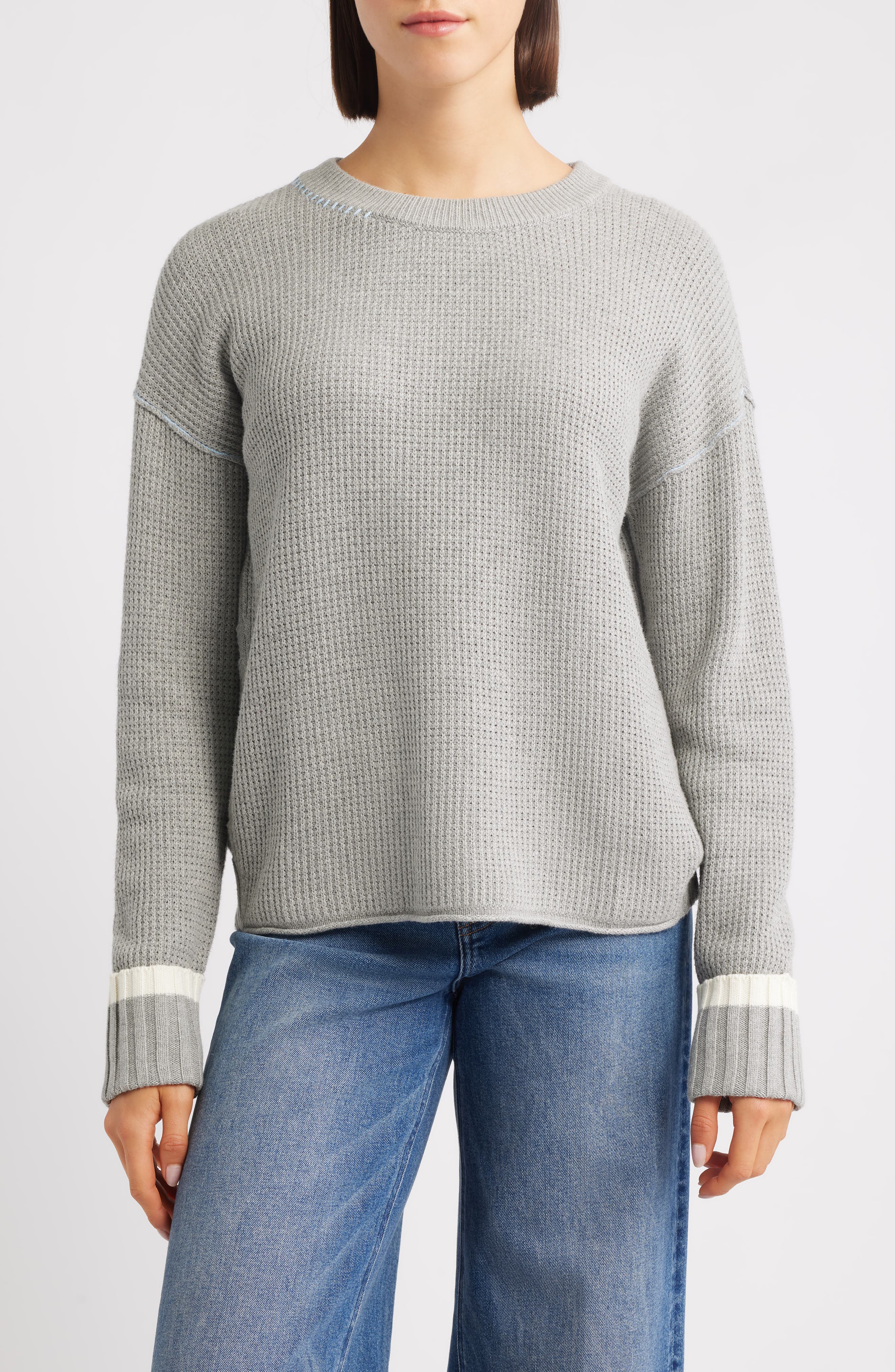 Waffle Stitch Sweater
