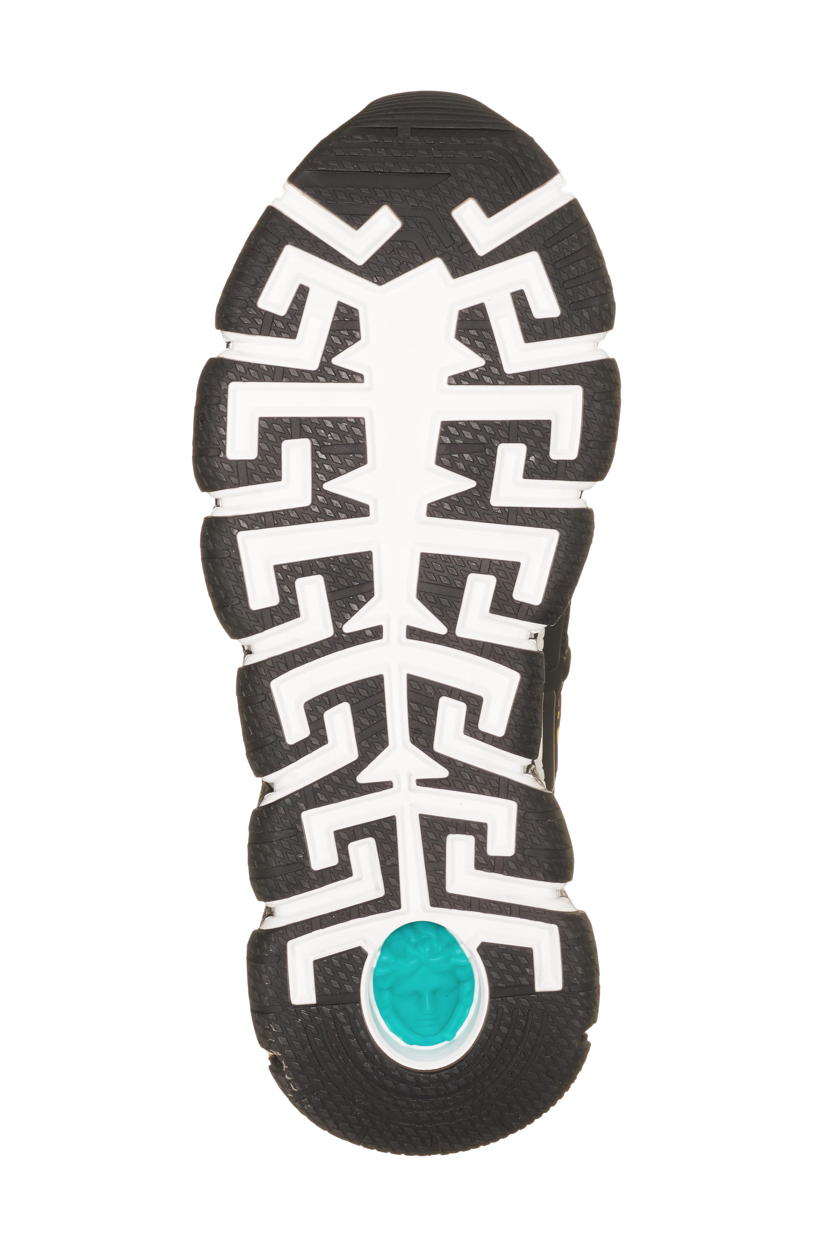 Versace Trigreca Barocco Low Top Sneaker, Alternate, color, 