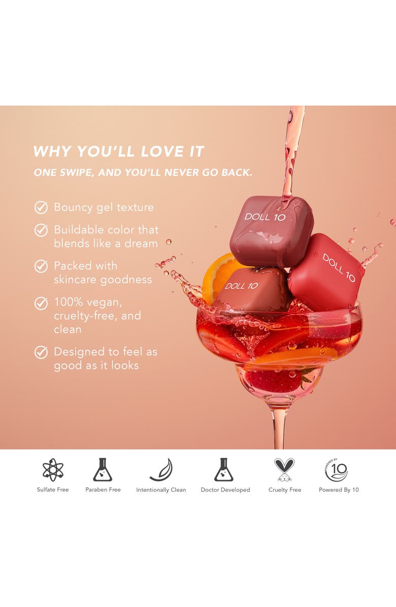 Doll 10 Beauty Peptide Bounce Blush, Alternate, color, Blush Sangria