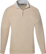 David Donahue Quarter Zip Pullover