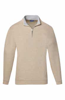 David Donahue Quarter Zip Pullover