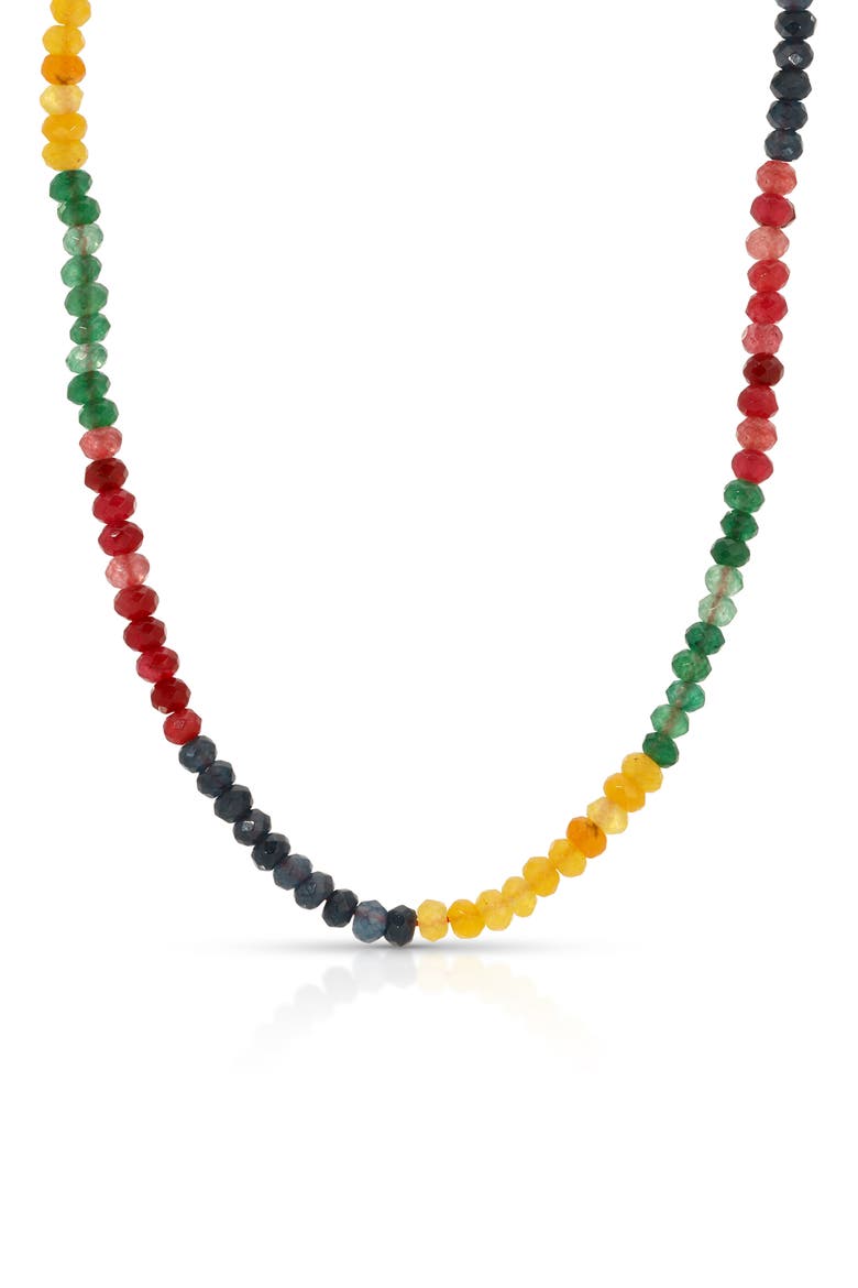 Nea Dark Necklace, Main, color, GOLD