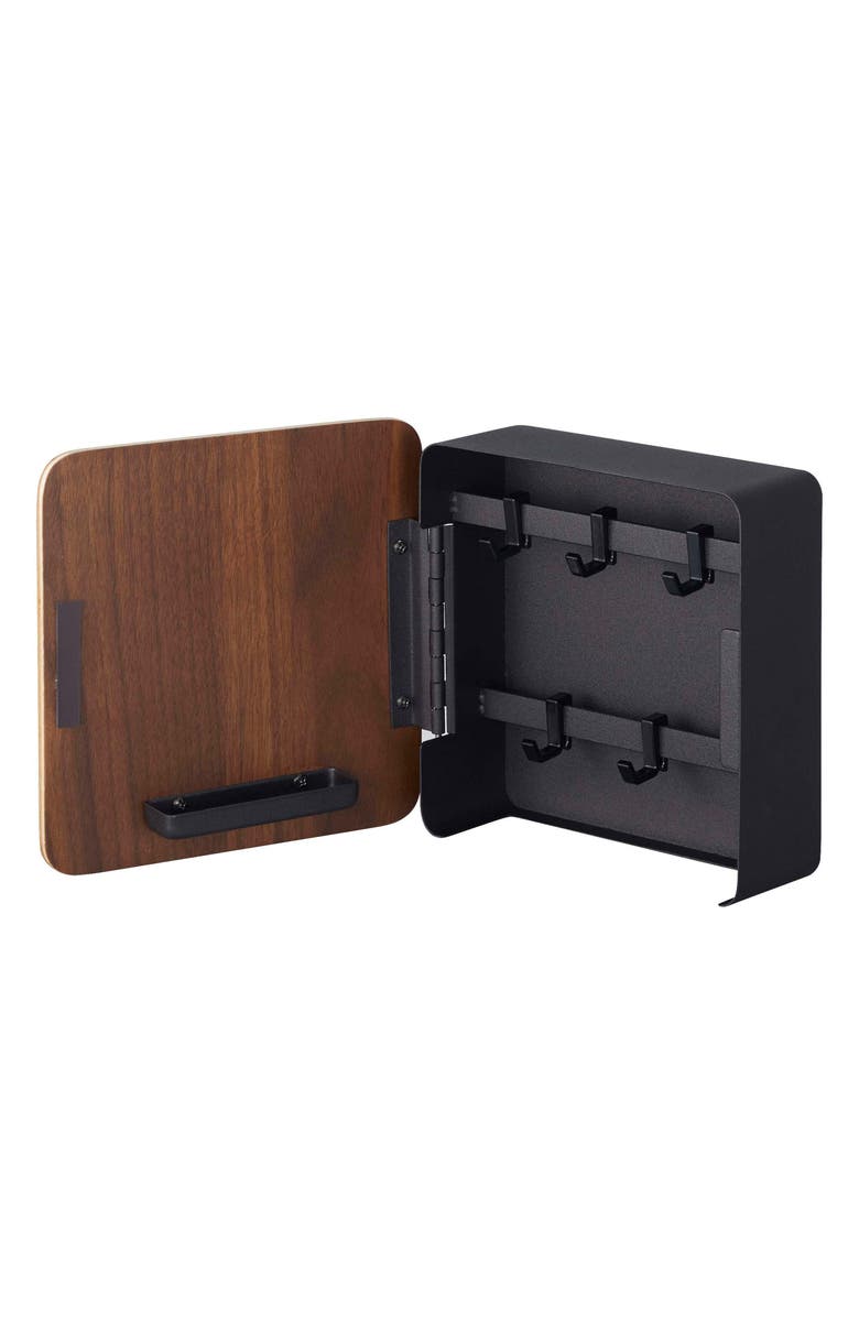 Yamazaki Magnetic Key Cabinet, Alternate, color, Walnut