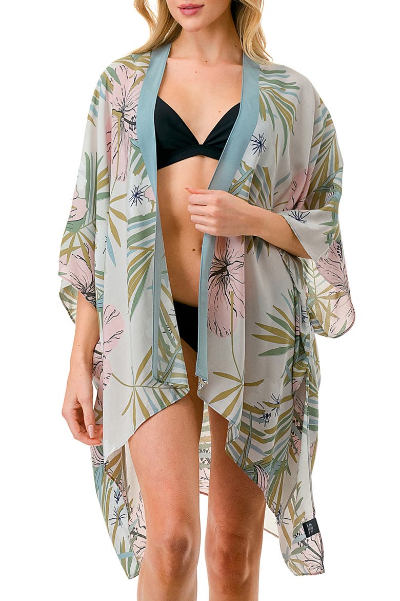 Floral Duster, Main, color, IVORY