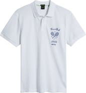 BOSS Member Embroidered Cotton Piqué Polo