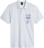 BOSS Member Embroidered Cotton Piqué Polo