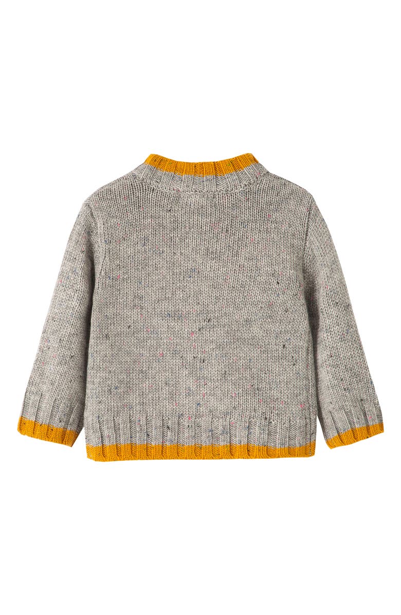 Peek Essentials Fox Zip Up Sweater, Alternate, color, 