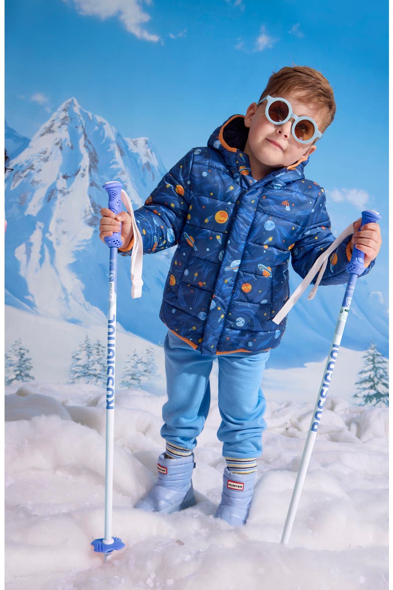 Kids' Quilted Puffer Jacket, Alternate, color, BLUGA