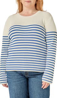 English Factory Stripe Sweater