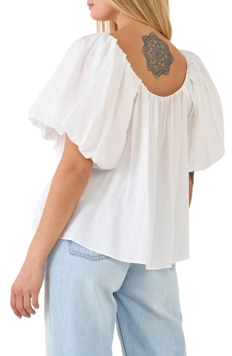 Endless Rose Pleated Puff Sleeve Blouse, Alternate, color, 