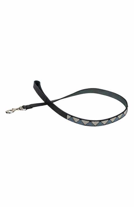 Jabulani Beaded Leather Pet Leash