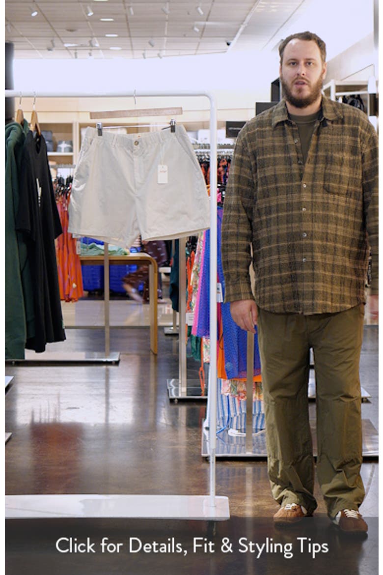 High Five 5-Inch Flat Front Chino Shorts video