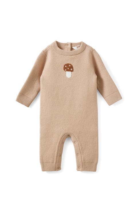 Organic Knit Long Sleeve All In One