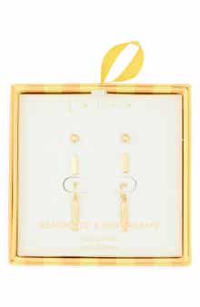 Leith Seabreeze & Daydreams Set of 3 Fish Earrings