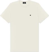 Dalix Mens Lil Heart Midweight Cotton Tee