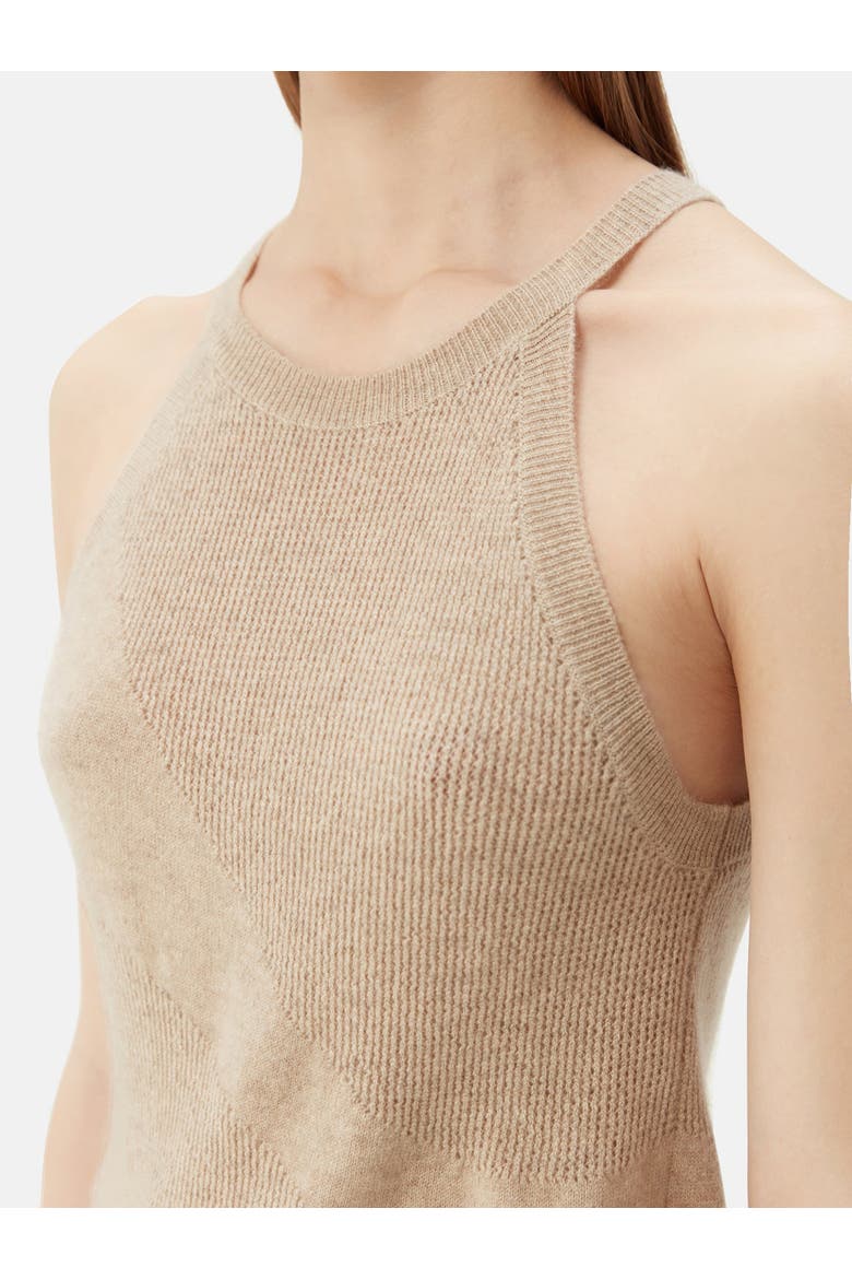Cashmere Top, Alternate, color, warm grey
