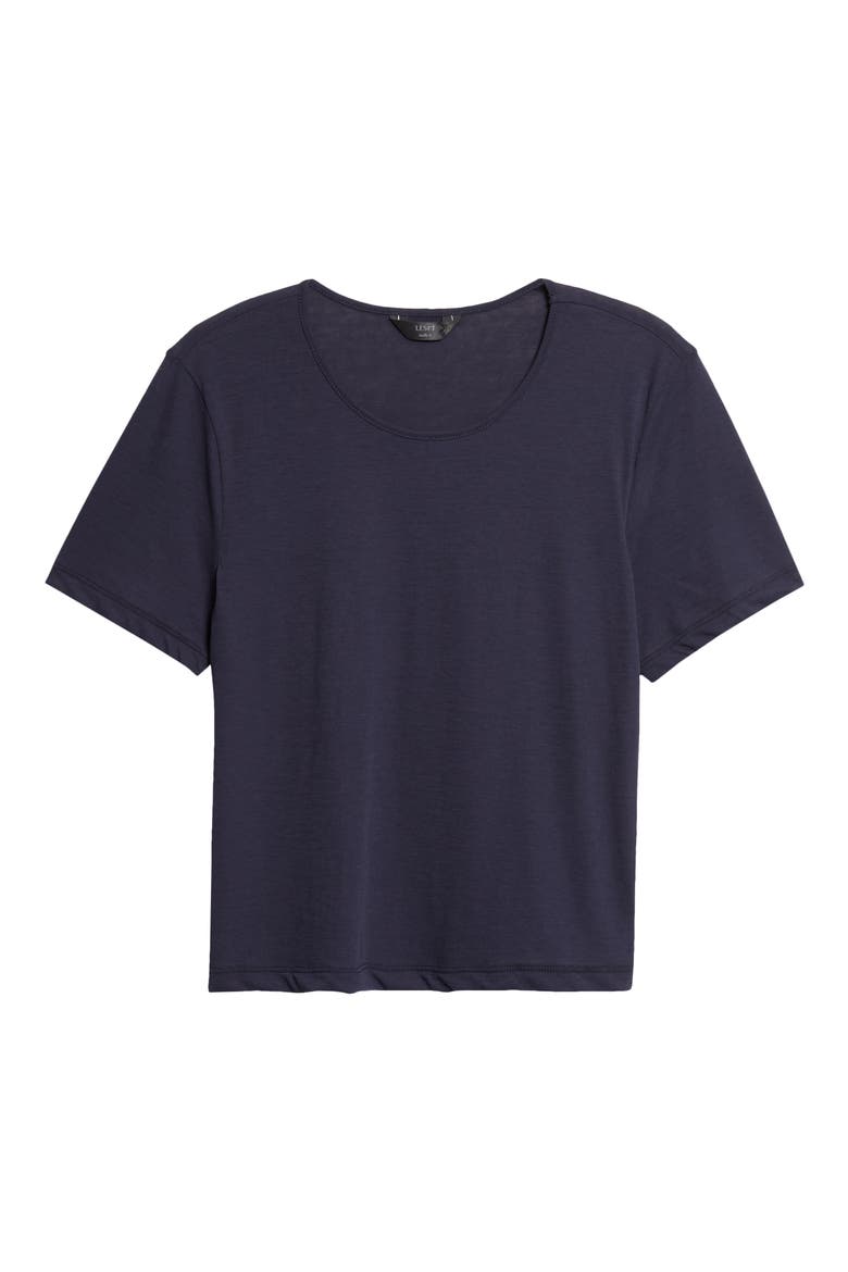 Milo Crop T-Shirt, Alternate, color, MIDNIGHT