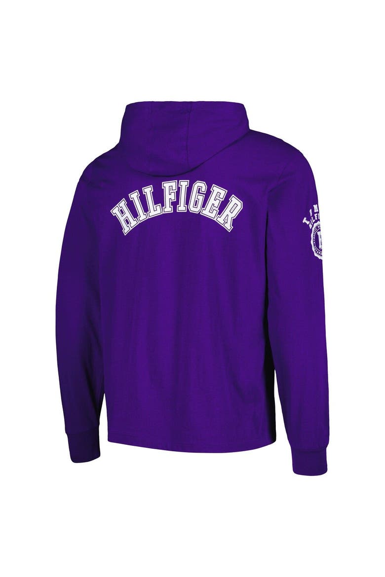 Men's Tommy Hilfiger  Purple Minnesota Vikings Morgan Long Sleeve Hoodie T-Shirt, Alternate, color, Purple